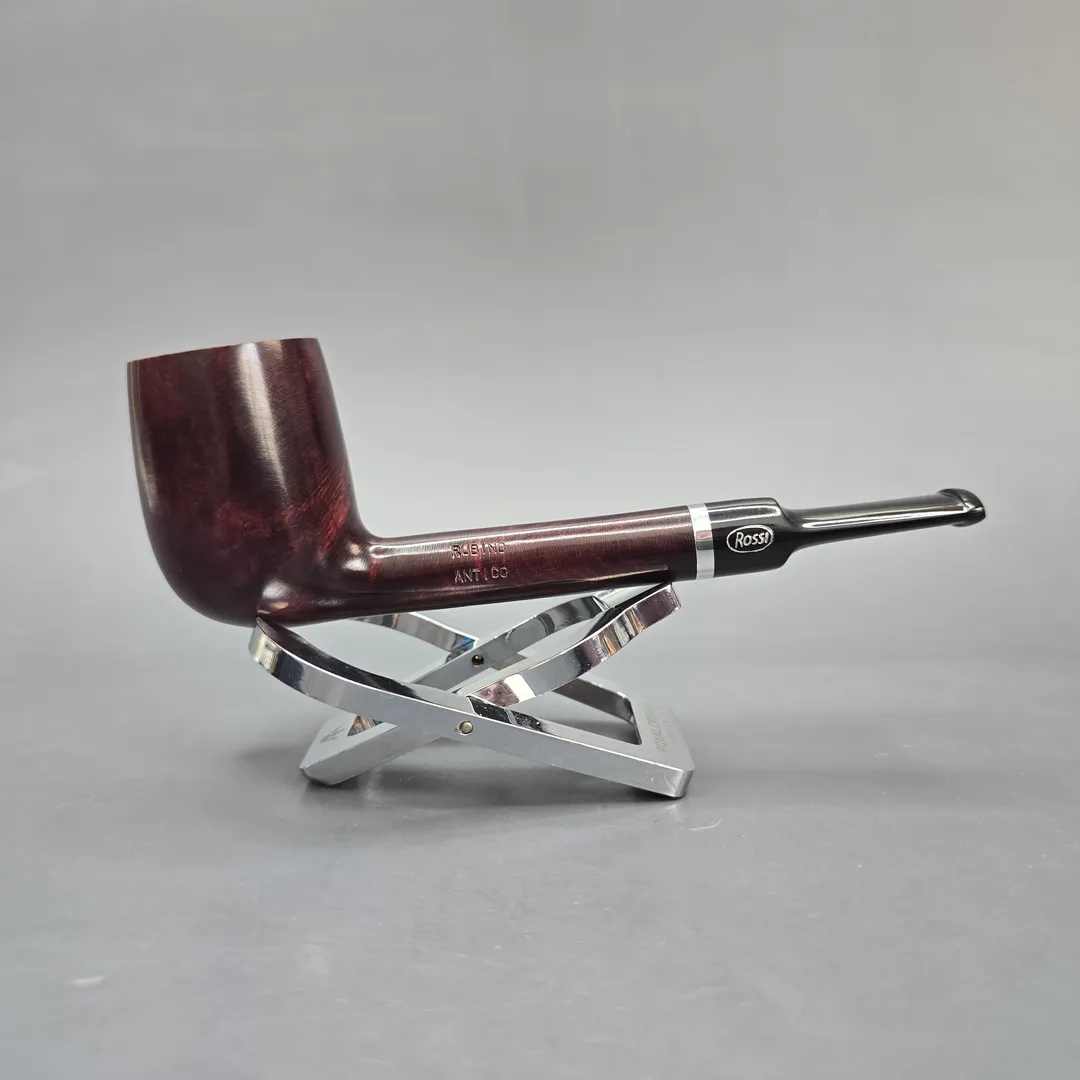 Rossi Rubino Antico 8701 Smooth Lovat w Nickel, Briar Pipe, New, 6mm - Image 2