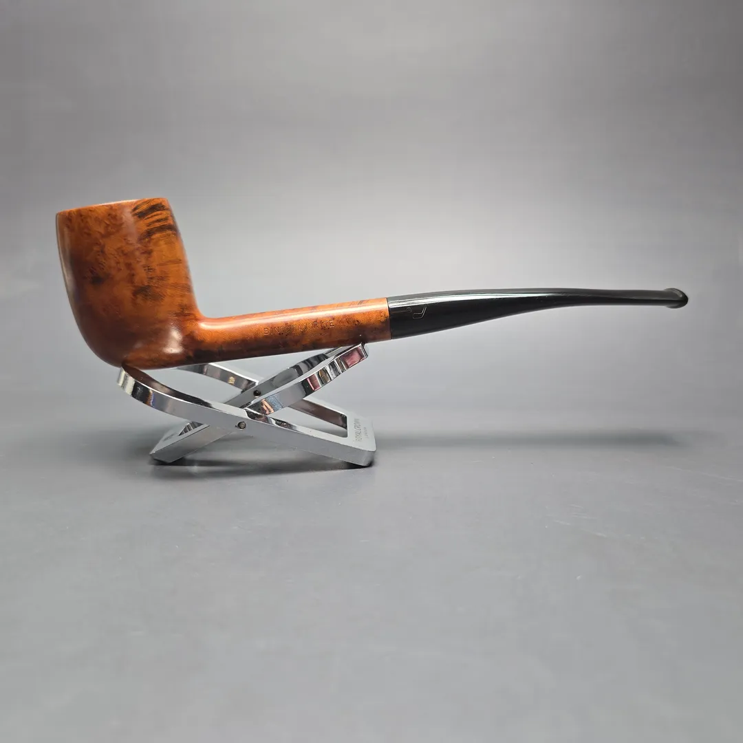 Savinelli Bing's Favorite Smooth Billiard Estate Briar Pipe, Italian Estates - Image 2