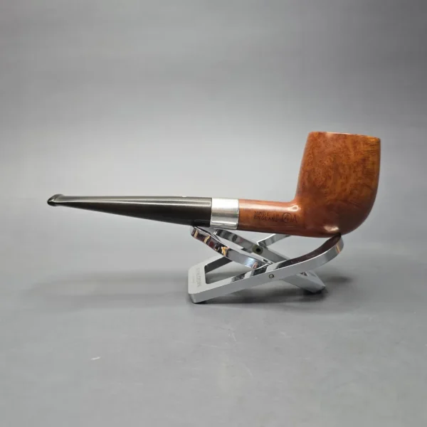 Dunhill 1972 Bruyere 252 Smooth Billiard w/ Silver Estate Briar Pipe, English Estates - Image 4