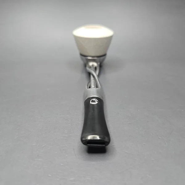 Falcon Shillelagh Chrome w/ MBSD Meerschaum Dublin Block Meerschaum Bowl Pipe, New - Image 5