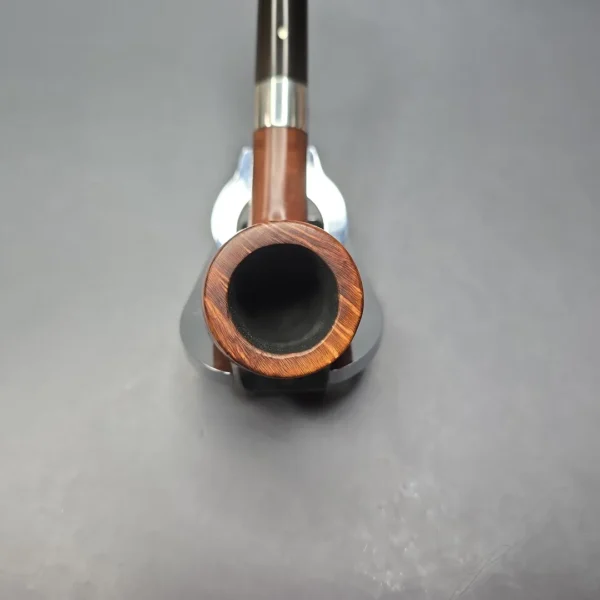 Dunhill 1972 Bruyere 252 Smooth Billiard w/ Silver Estate Briar Pipe, English Estates - Image 6