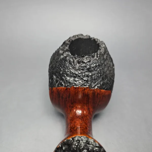 Bari Wiking Partially Sandblasted Magnum Freehand Sitter (9mm) (Unsmoked Estate) - Image 6
