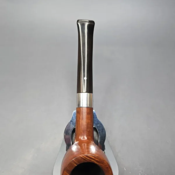 Dunhill 1972 Bruyere 252 Smooth Billiard w/ Silver Estate Briar Pipe, English Estates - Image 7