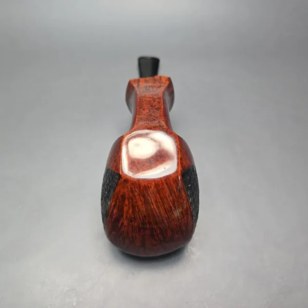 Bari Wiking Partially Sandblasted Magnum Freehand Sitter (9mm) (Unsmoked Estate) - Image 7