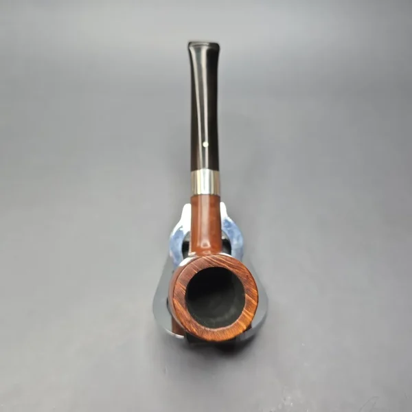Dunhill 1972 Bruyere 252 Smooth Billiard w/ Silver Estate Briar Pipe, English Estates - Image 8
