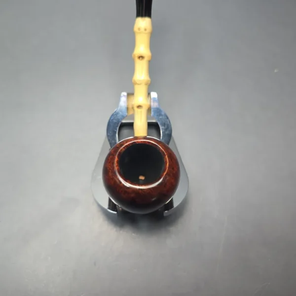 MBSD Briars Modern Masters 1 Smooth Peewit w/ Bamboo Handmade Briar Pipe, New - Image 5