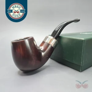 Peterson Army Filter Heritage XL90 Smooth Bent Billiard with Nickel (9mm) (New)