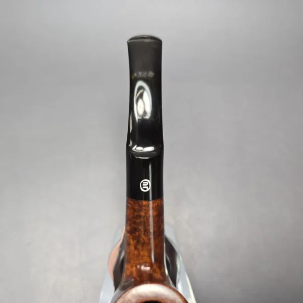 James Upshall P Grade Group 5 Smooth Bent Billiard Estate Briar Pipe, Unsmoked - Image 6