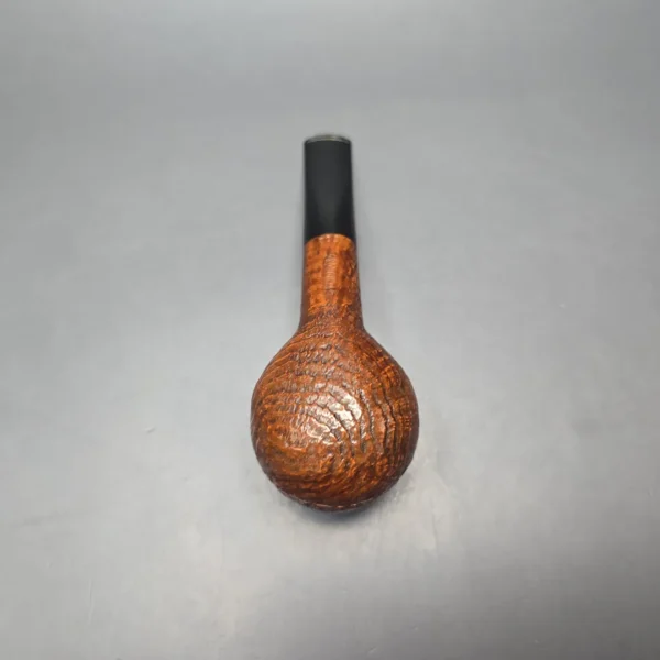 Svendborg 302 Sandblasted Apple Rhodesian Estate Briar Pipe, Danish Estates - Image 10
