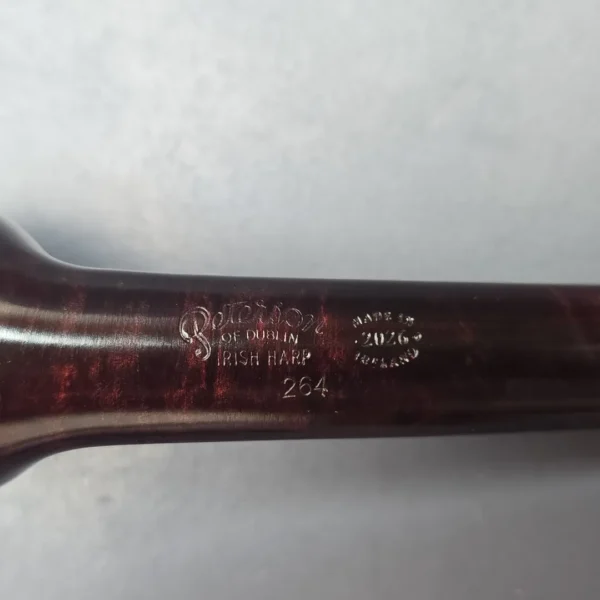 Peterson Irish Harp 264 Smooth Canadian w/ Silver Briar Pipe, New - Image 11