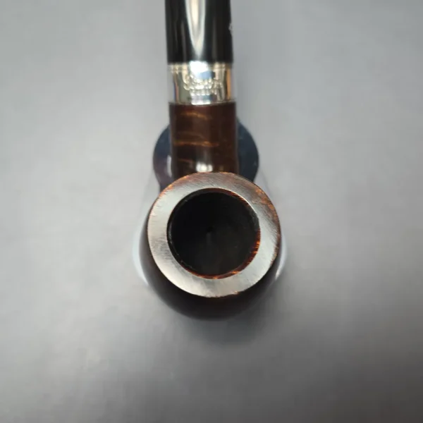 Peterson 160th Anniversary Pat. B Dark Smooth Bent Billiard Briar Pipe, New - Image 7
