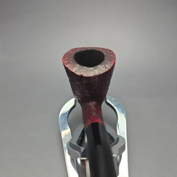 WO Larsen Straight Grain Sandblasted Dublin Estate Briar Pipe, Danish Estates - Image 6