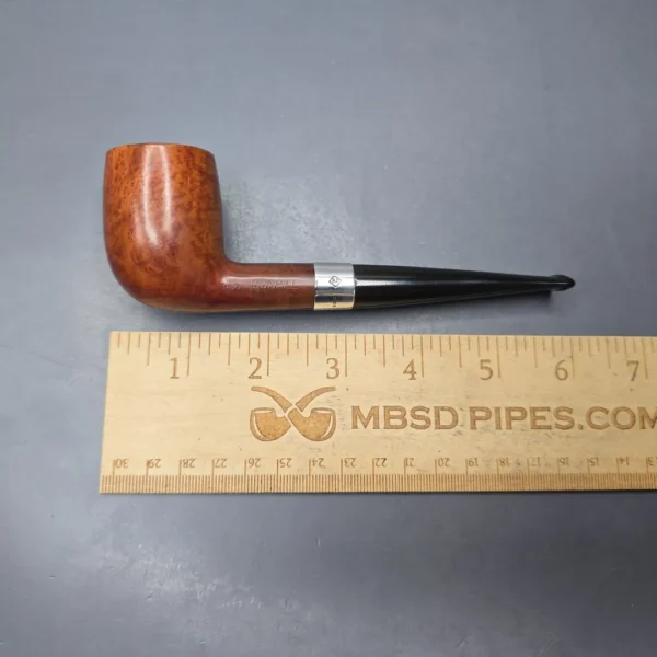 Dunhill 1972 Bruyere 252 Smooth Billiard w/ Silver Estate Briar Pipe, English Estates - Image 12