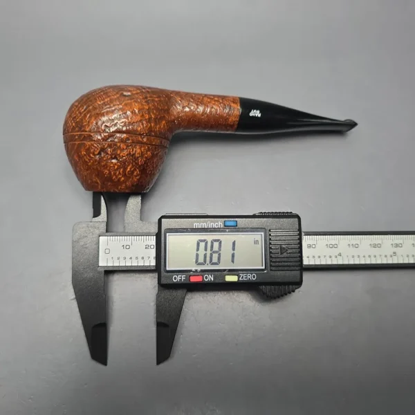 Svendborg 302 Sandblasted Apple Rhodesian Estate Briar Pipe, Danish Estates - Image 13