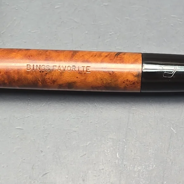 Savinelli Bing's Favorite Smooth Billiard Estate Briar Pipe, Italian Estates - Image 12