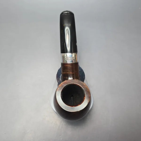 Peterson 160th Anniversary Pat. B Dark Smooth Bent Billiard Briar Pipe, New - Image 9