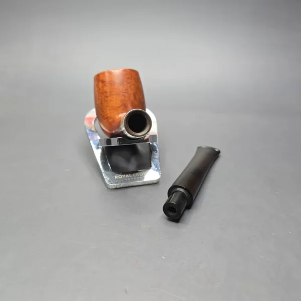 Dunhill 1972 Bruyere 252 Smooth Billiard w/ Silver Estate Briar Pipe, English Estates - Image 14