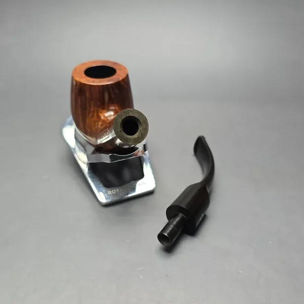 James Upshall P Grade Group 5 Smooth Bent Billiard Estate Briar Pipe, Unsmoked - Image 15