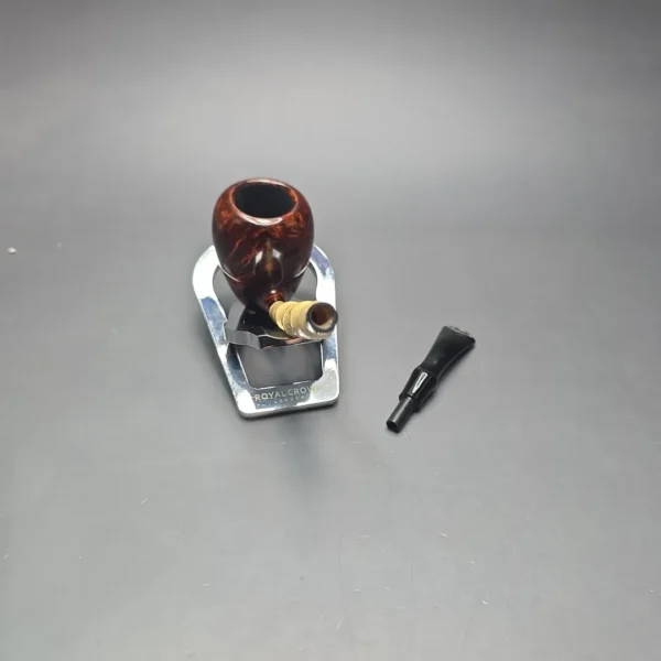 MBSD Briars Modern Masters 1 Smooth Peewit w/ Bamboo Handmade Briar Pipe, New - Image 14