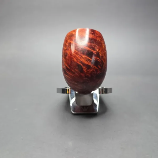 Molina Ambra 100 Smooth Bent Billiard Briar Pipe, New, 9mm - Image 3
