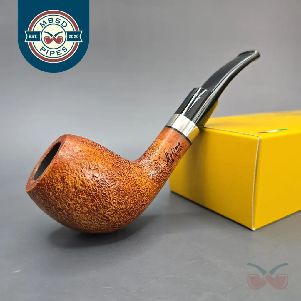 Molina Alba Sandblasted Light Brown 101 Cutty (9mm) (New)