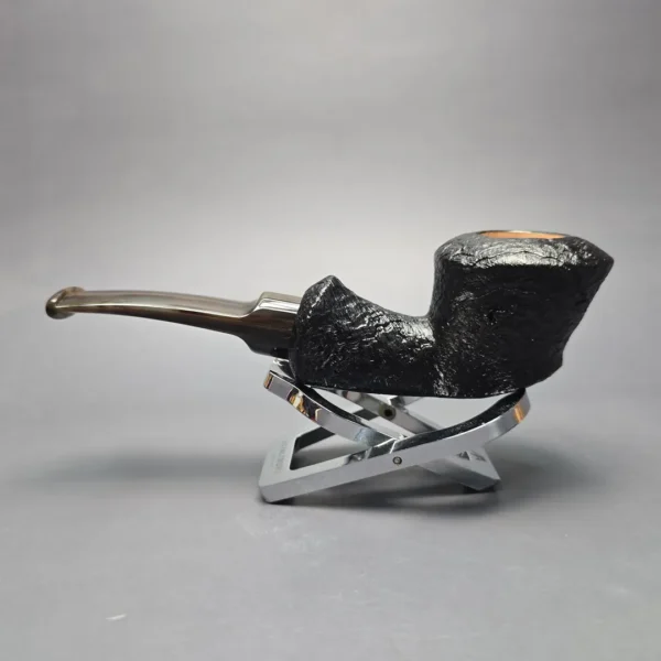 Buckeye Hand Made Sandblasted Speeding Dublin Briar Pipe, New - Image 4