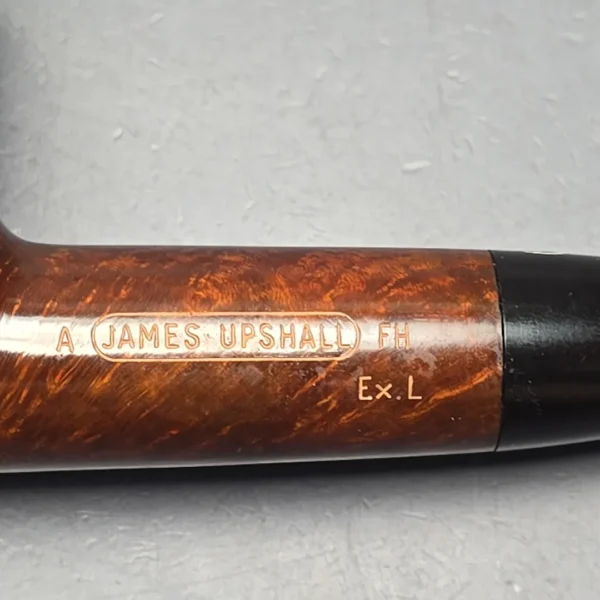 James Upshall A Grade EXL Smooth Dublin Estate Briar Pipe, Unsmoked - Image 11