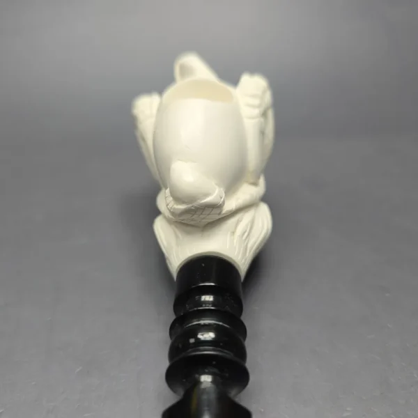 Kenan Claw and Egg Estate Block Meerschaum Pipe, Unsmoked - Image 12