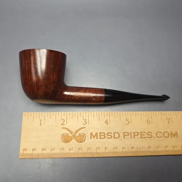 James Upshall A Grade EXL Smooth Dublin Estate Briar Pipe, Unsmoked - Image 13