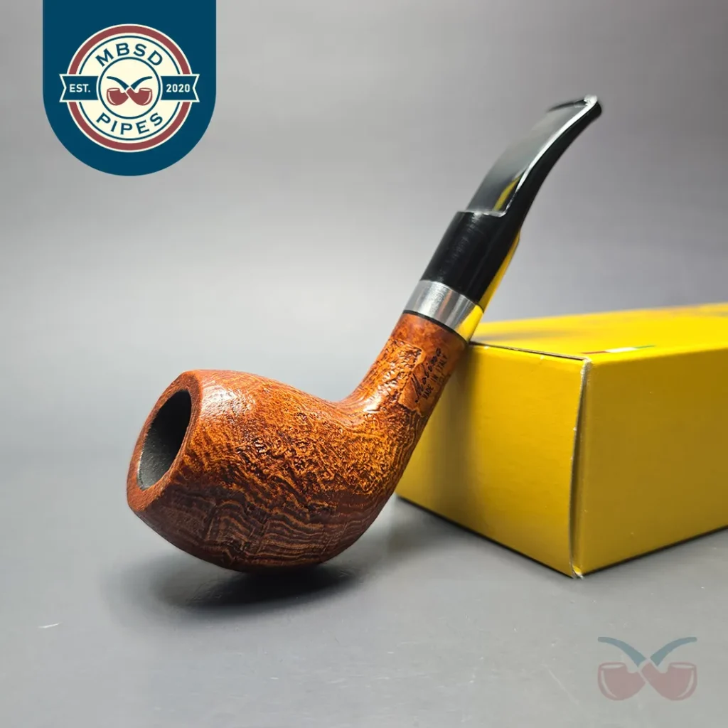 Molina Alba Sandblasted Light Brown 101 Cutty (9mm) (New)