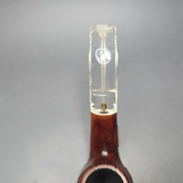GBD Pre-1980s Tapestry Collector 9681 Partially Sandblasted Volcano w/ Perspex Estate Briar Pipe, English Estates - Image 8