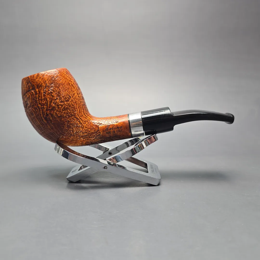 Molina Alba Sandblasted Light Brown 101 Cutty (9mm) (New) - Image 2