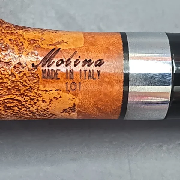 Molina Alba Sandblasted Light Brown 101 Cutty (9mm) (New) - Image 11