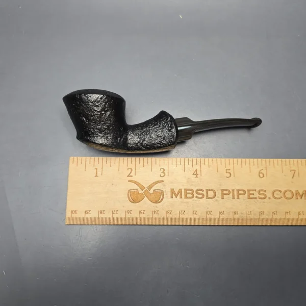 Buckeye Hand Made Sandblasted Speeding Dublin Briar Pipe, New - Image 11