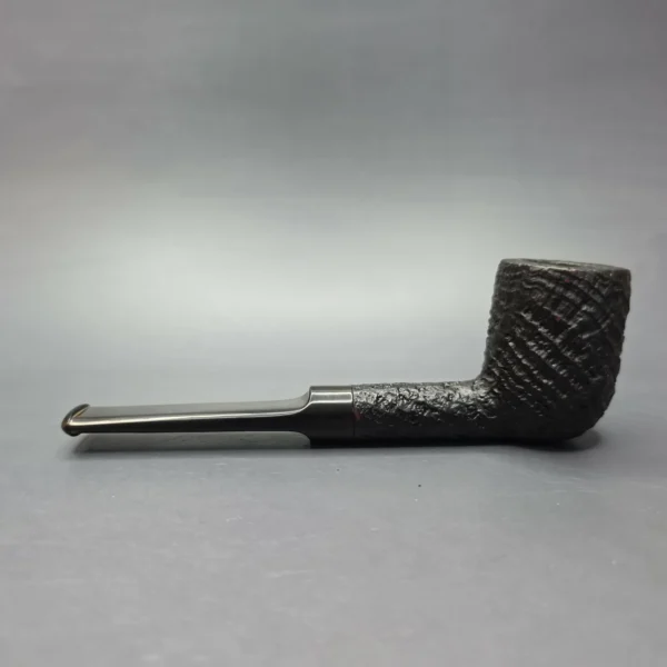 Barling's Make Pre-Transition YOW Fossil 250 EXEL Sandblasted Billiard Estate Briar Pipe, English Estates - Image 3
