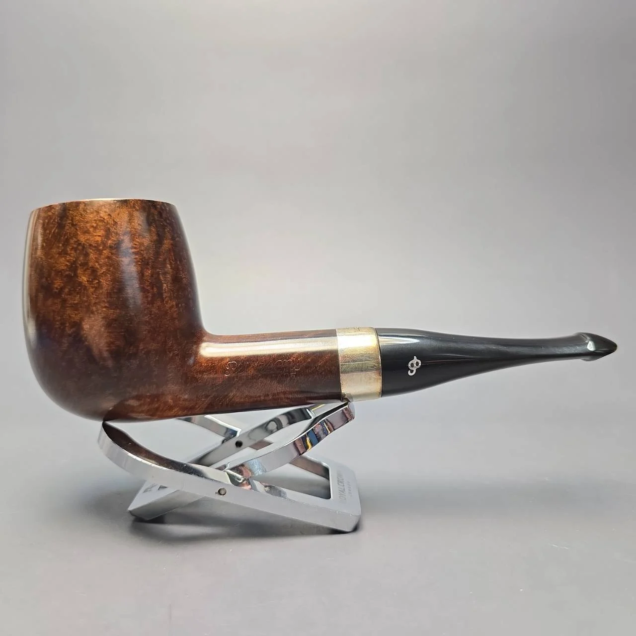 Peterson House Pipe Oak Smooth Billiard with Silver (New) - Image 2