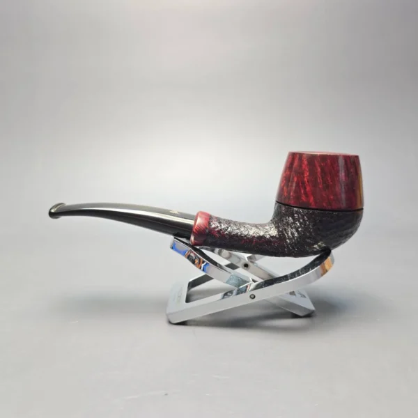 Stanwell 2008 Pipe of the Year Partially Sandblasted Rhodesian (Unsmoked Estate) - Image 4
