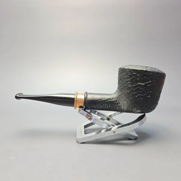 4th Generation (by Peder Jeppesen) Argang Dark Porter 1982 Sandblasted Dublin with Brass (9mm) (Unsmoked Estate) - Image 4