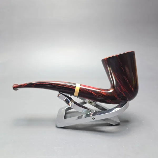 Herriot Pipes Smooth "Conic" Dublin with Boxwood (New) - Image 4