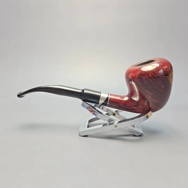 Stanwell (Pre-2010) Black 'n Silver 30 Smooth Peewit Estate Briar Pipe, Unsmoked - Image 4