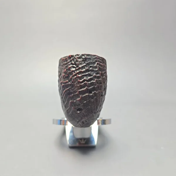 Savinelli Nonpareil 9408 Sandblasted Pickaxe w/ Horn Estate Briar Pipe, Italian Estates - Image 3
