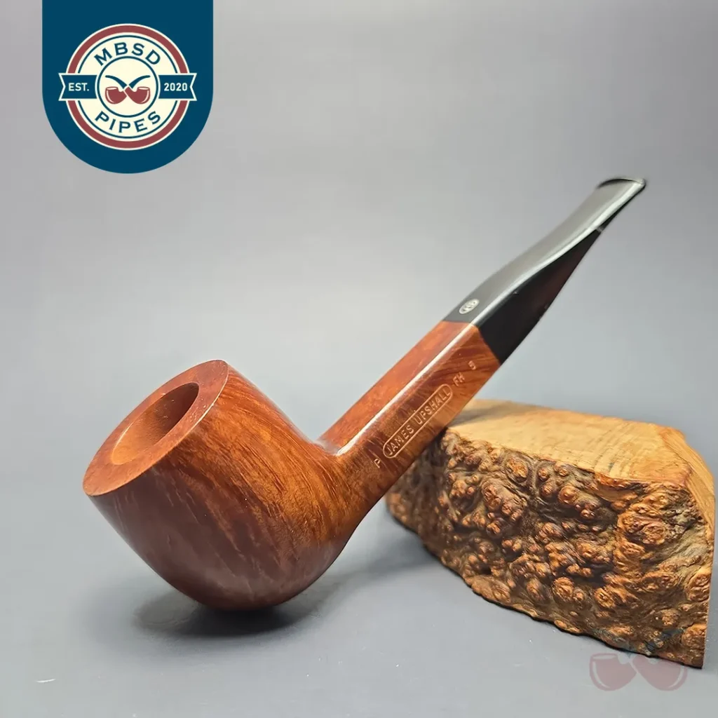 James Upshall P Grade Group 5 Smooth Panel Shank Billiard (Unsmoked Estate)