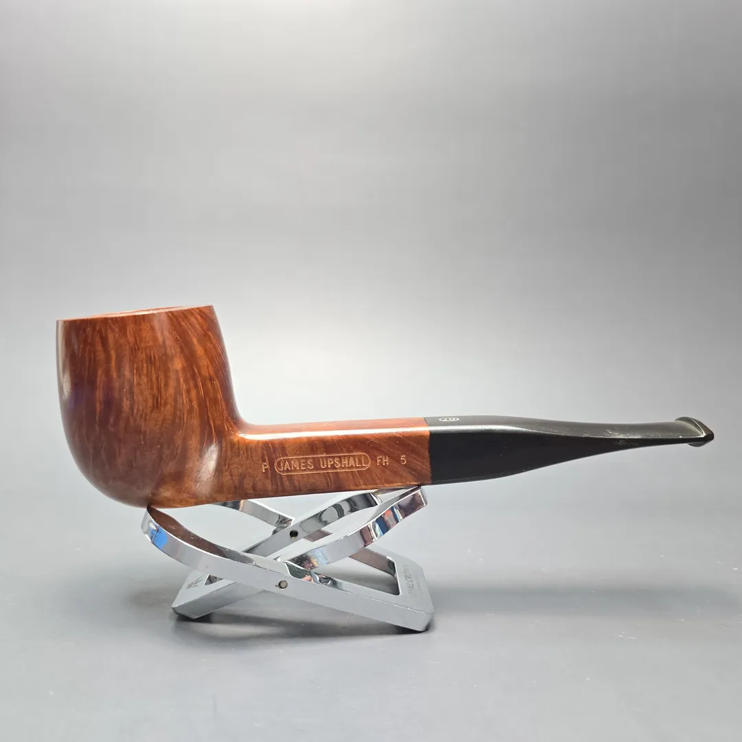 James Upshall P Grade Group 5 Smooth Panel Shank Billiard (Unsmoked Estate) - Image 2