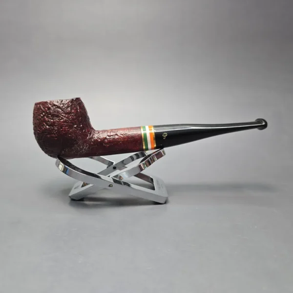 Peterson 2026 St Patrick's Day 87 Sandblasted Apple, Briar Pipe, New - Image 3