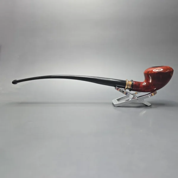 4th Generation (by Chacom) Smooth Churchwarden with Brass (Unsmoked Estate) - Image 5
