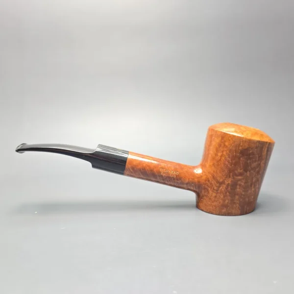 James Upshall Empire Old England XXL Smooth Poker Estate Briar Pipe, Unsmoked - Image 5
