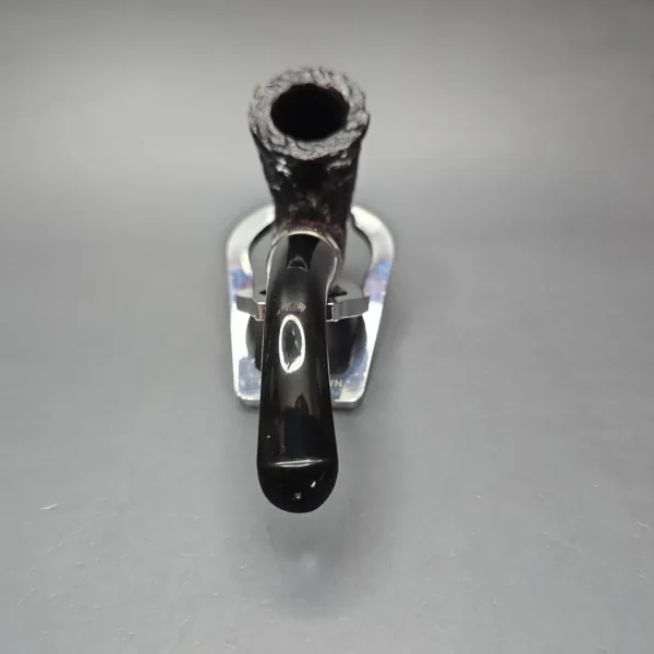 Peterson Cobble 05 Rusticated and Sandblasted Calabash with Silver (New) - Image 6