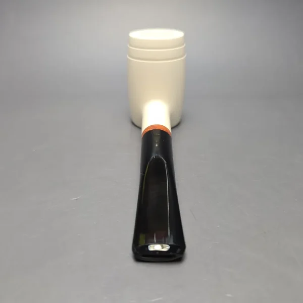 MBSD Meerschaum Deluxe Smooth "Whittler" Poker with Briar-Mortise (New) - Image 6