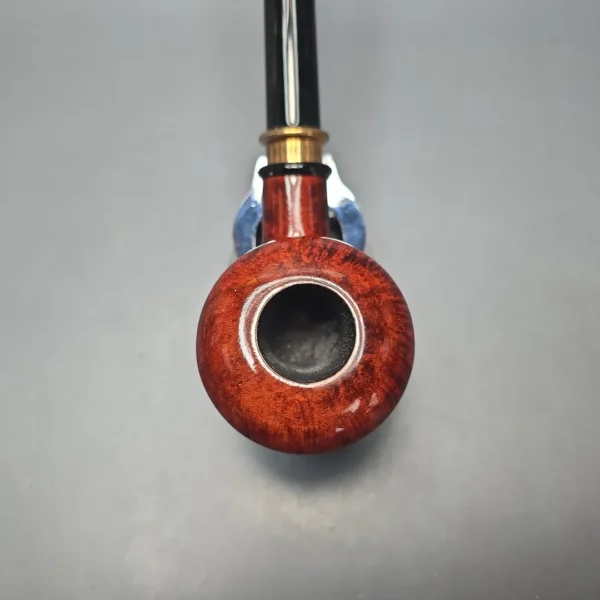 4th Generation (by Chacom) Smooth Churchwarden with Brass (Unsmoked Estate) - Image 8