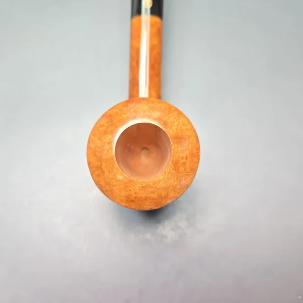 James Upshall Empire Old England XXL Smooth Poker Estate Briar Pipe, Unsmoked - Image 7